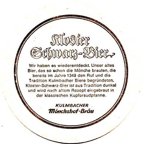kulmbach ku-by mönchshof rund 3b (215-kloster schwarz)
